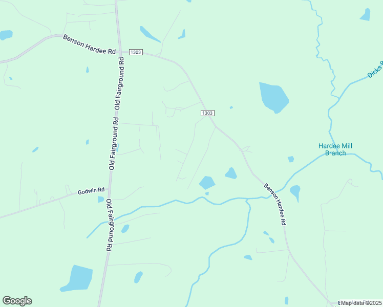 map of restaurants, bars, coffee shops, grocery stores, and more near 215 Josie Drive in Benson