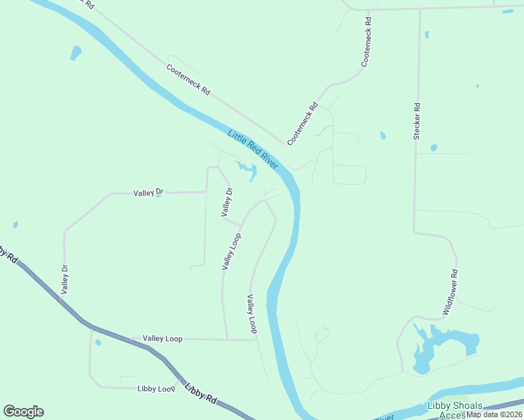 map of restaurants, bars, coffee shops, grocery stores, and more near 453 Valley Loop in Heber Springs