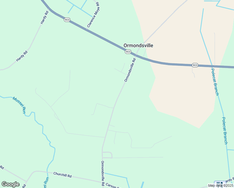 map of restaurants, bars, coffee shops, grocery stores, and more near 3325 Ormondsville Road in Ayden