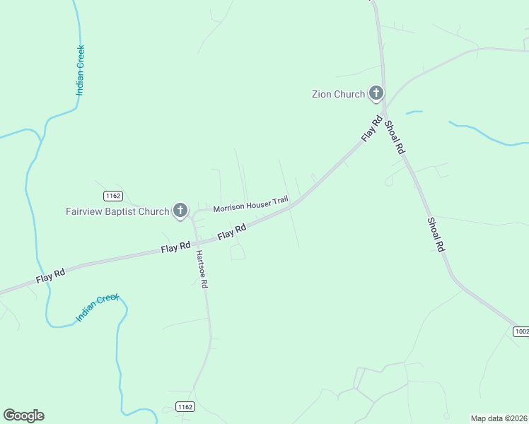 map of restaurants, bars, coffee shops, grocery stores, and more near 5084 Flay Road in Lincolnton