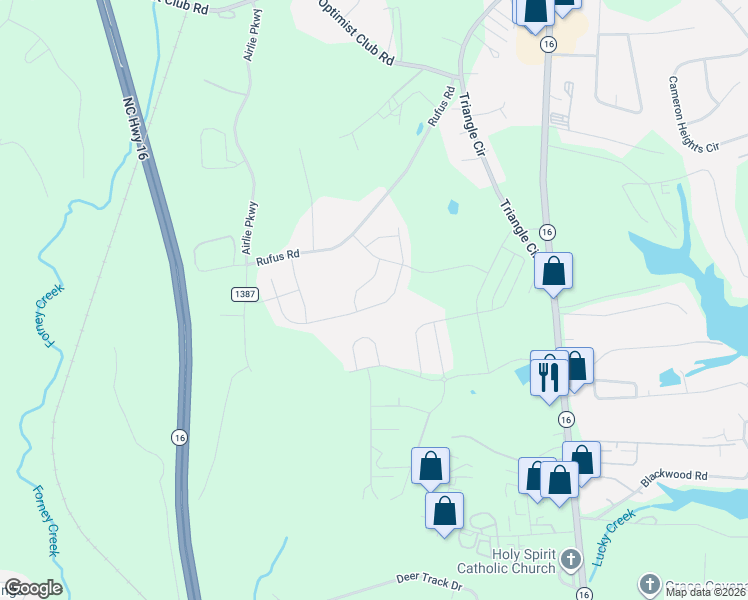 map of restaurants, bars, coffee shops, grocery stores, and more near 1040 Rufus Road in Denver