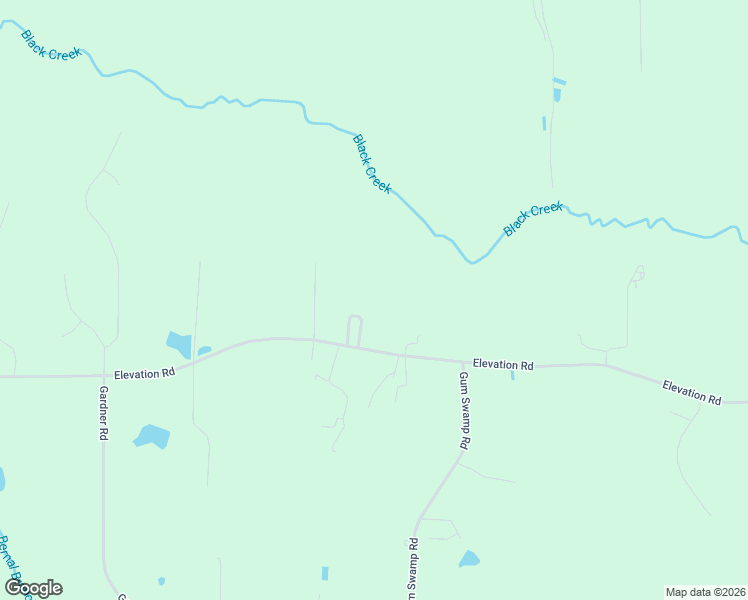 map of restaurants, bars, coffee shops, grocery stores, and more near 1392 Elevation Road in Four Oaks