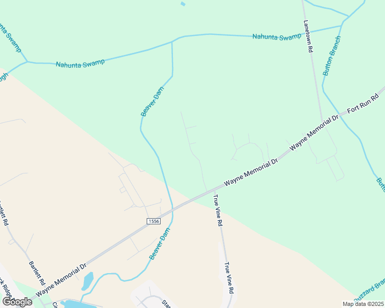 map of restaurants, bars, coffee shops, grocery stores, and more near Autumn Ridge Drive in Wayne County