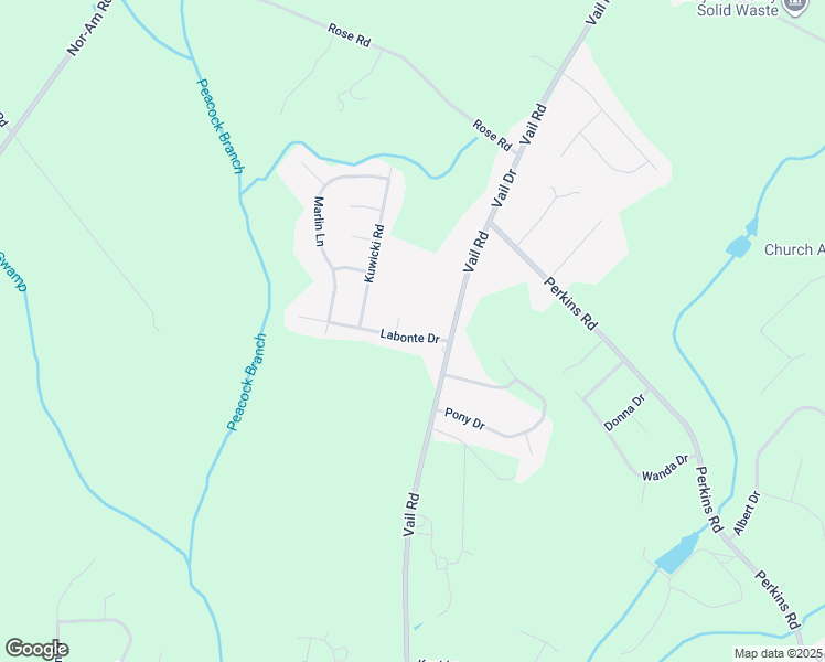 map of restaurants, bars, coffee shops, grocery stores, and more near 107 Labonte Drive in Pikeville