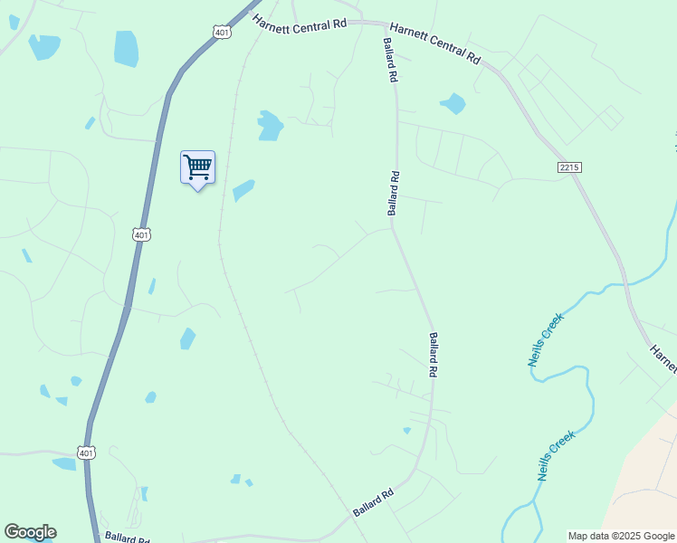 map of restaurants, bars, coffee shops, grocery stores, and more near Oxfordshire Lane in Fuquay Varina