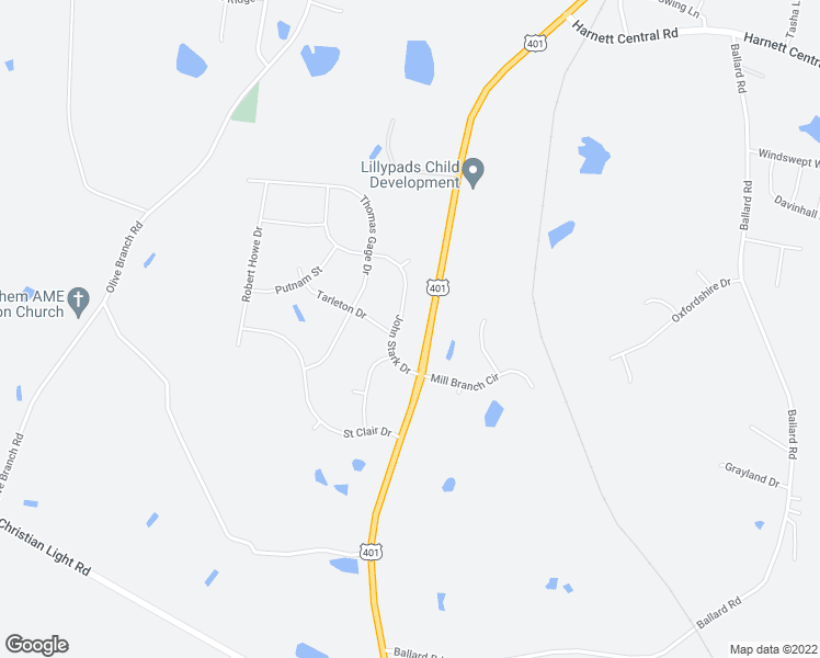map of restaurants, bars, coffee shops, grocery stores, and more near 5685 U.S. 401 in Fuquay-Varina