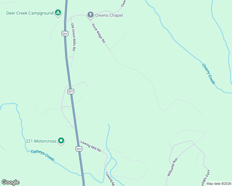 map of restaurants, bars, coffee shops, grocery stores, and more near 158 Dock Ridge Road in Union Mills