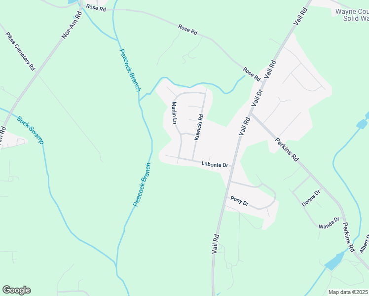 map of restaurants, bars, coffee shops, grocery stores, and more near 104 Marlin Lane in Pikeville