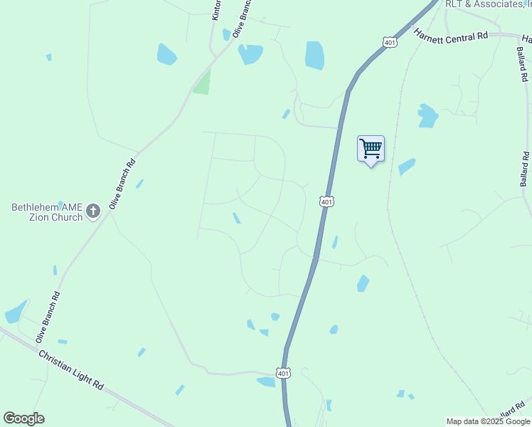 map of restaurants, bars, coffee shops, grocery stores, and more near 5685 U.S. 401 in Fuquay-Varina
