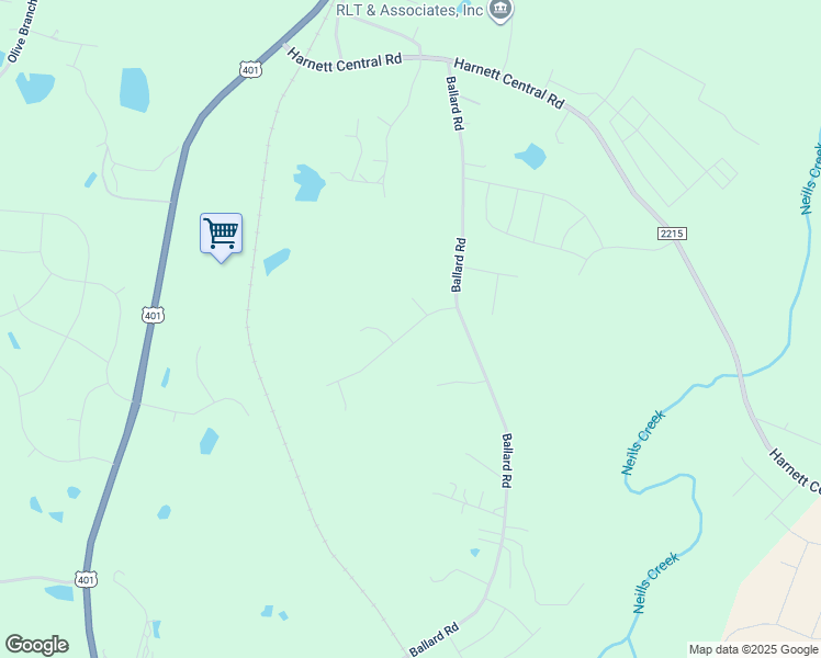 map of restaurants, bars, coffee shops, grocery stores, and more near Oxfordshire Lane in Fuquay Varina
