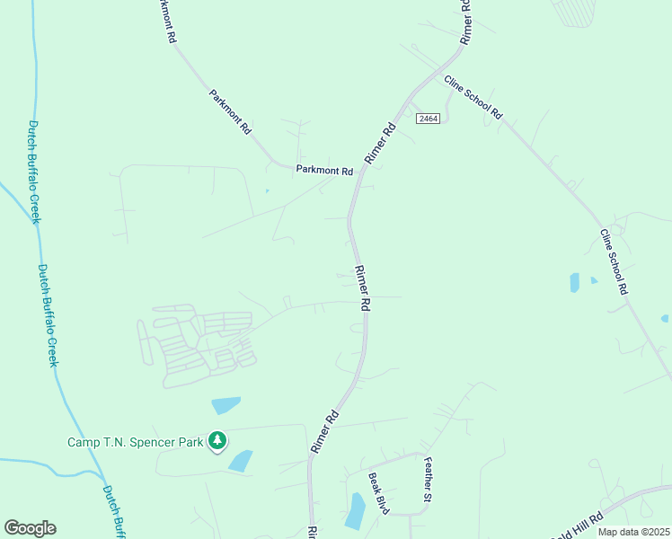 map of restaurants, bars, coffee shops, grocery stores, and more near 3721 Rimer Road in Concord