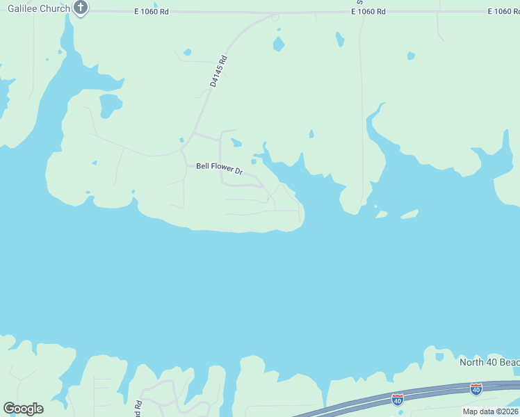 map of restaurants, bars, coffee shops, grocery stores, and more near Fishermans Lane in Council Hill