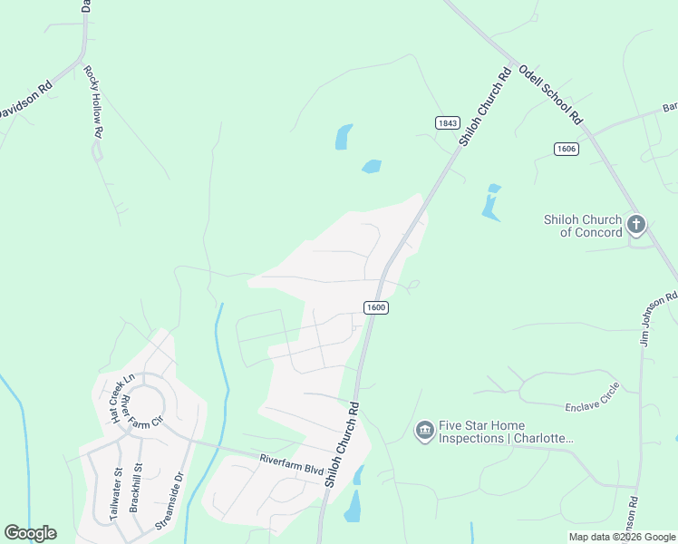 map of restaurants, bars, coffee shops, grocery stores, and more near 10717 Paxton's Place in Davidson