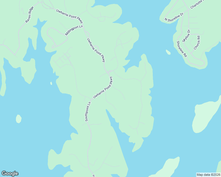 map of restaurants, bars, coffee shops, grocery stores, and more near 111 Yadkin Falls in New London