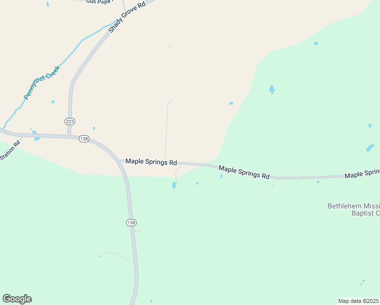 map of restaurants, bars, coffee shops, grocery stores, and more near 440 Maple Springs Road in Medon