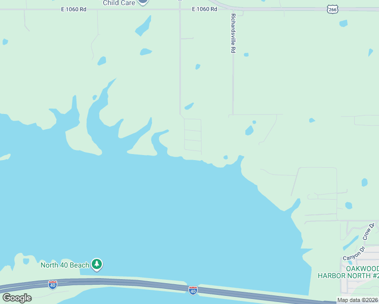 map of restaurants, bars, coffee shops, grocery stores, and more near 106768 Key Boulevard in Checotah