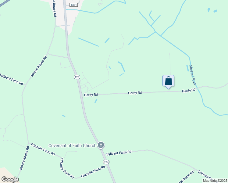 map of restaurants, bars, coffee shops, grocery stores, and more near 1442 Hardy Road in Snow Hill