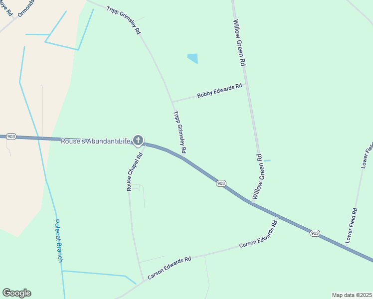 map of restaurants, bars, coffee shops, grocery stores, and more near 40 Tripp Grimsley Road in Ayden