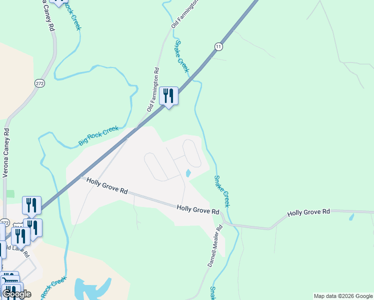 map of restaurants, bars, coffee shops, grocery stores, and more near 1503 Joanne Cir in Lewisburg
