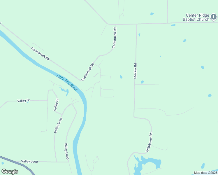 map of restaurants, bars, coffee shops, grocery stores, and more near 35 Diane's Loop South in Heber Springs
