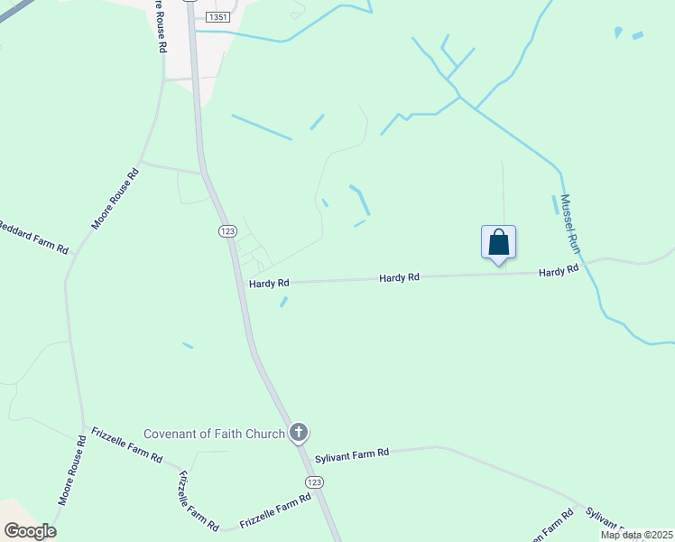 map of restaurants, bars, coffee shops, grocery stores, and more near 1442 Hardy Road in Snow Hill