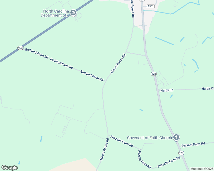 map of restaurants, bars, coffee shops, grocery stores, and more near 726 Beddard Farm Road in Snow Hill