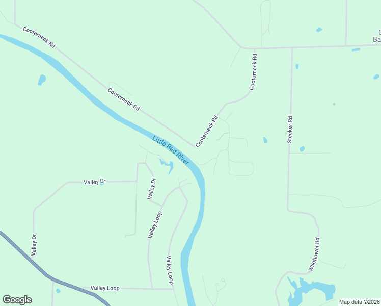 map of restaurants, bars, coffee shops, grocery stores, and more near 1224 Cooterneck Road in Heber Springs