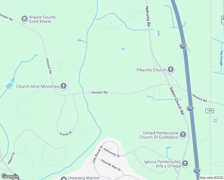 map of restaurants, bars, coffee shops, grocery stores, and more near 310 Hinnant Road in Pikeville