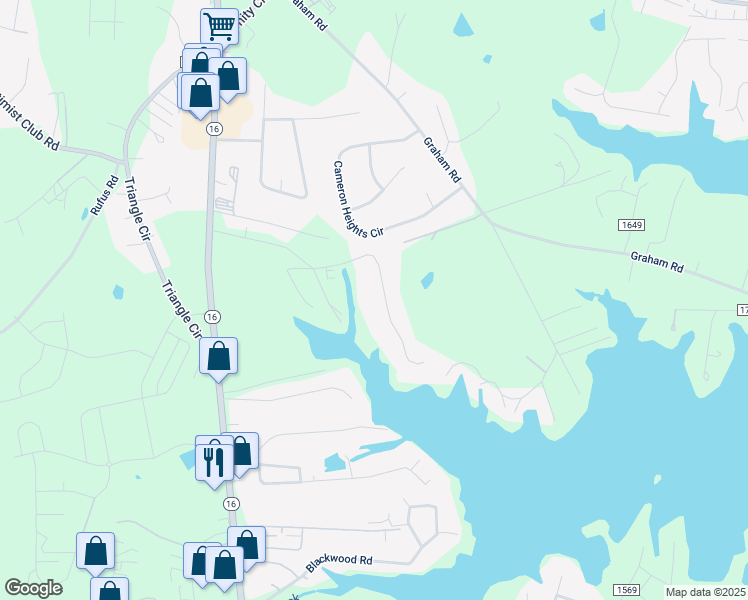map of restaurants, bars, coffee shops, grocery stores, and more near 8118 Malibu Pointe Lane in Denver