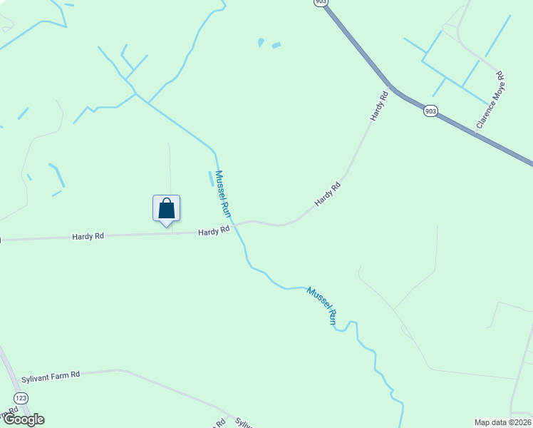 map of restaurants, bars, coffee shops, grocery stores, and more near 676 Hardy Road in Snow Hill