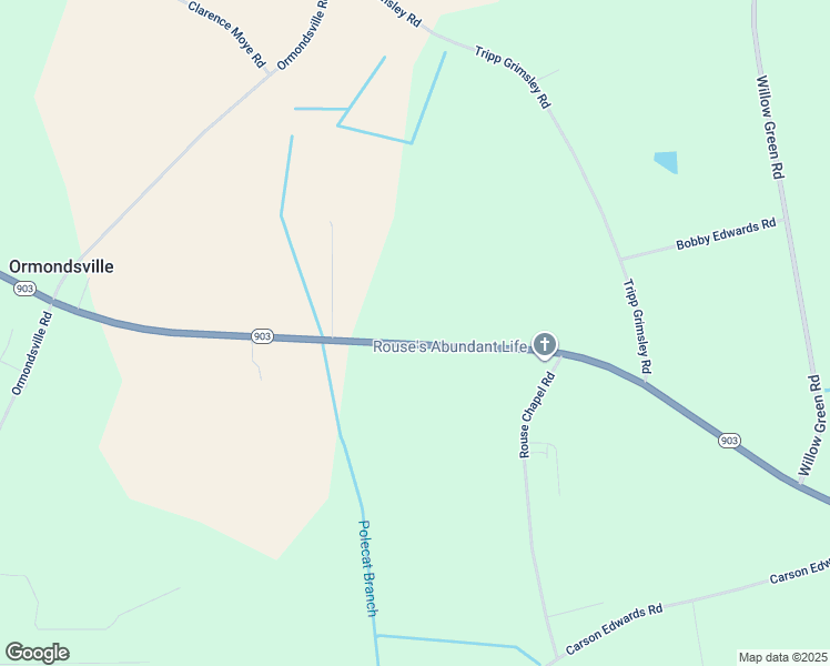 map of restaurants, bars, coffee shops, grocery stores, and more near 6865 North Carolina 903 in Ayden