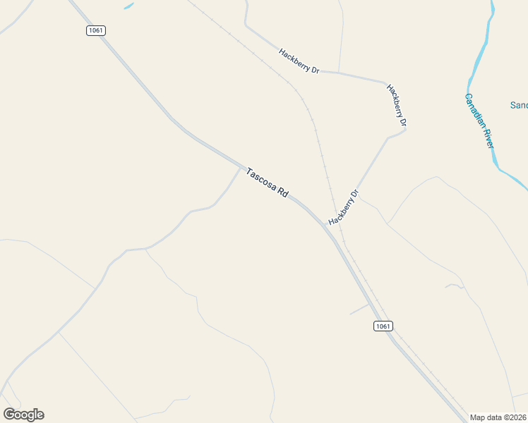 map of restaurants, bars, coffee shops, grocery stores, and more near 1061 RM 1061 in Amarillo