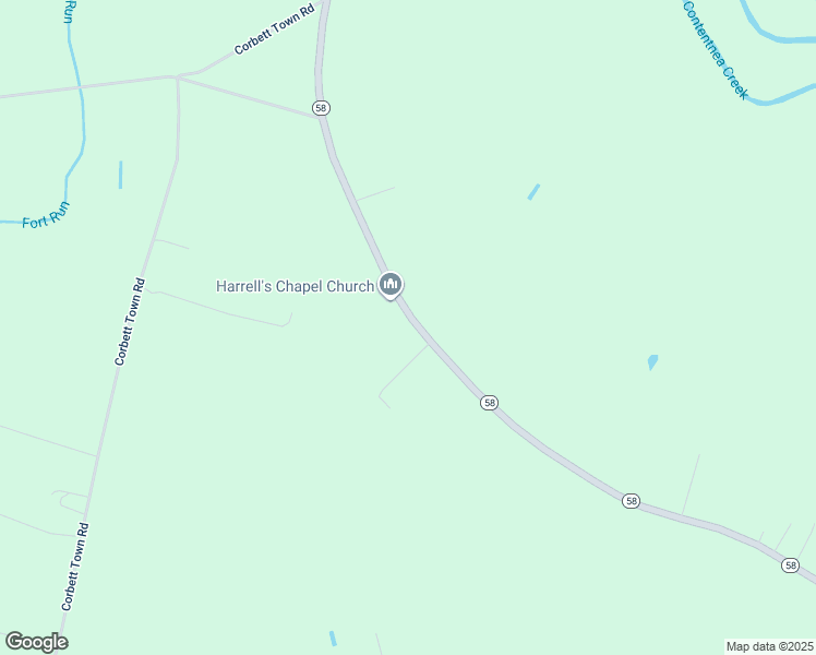 map of restaurants, bars, coffee shops, grocery stores, and more near 1441 North Carolina Highway 58 in Snow Hill