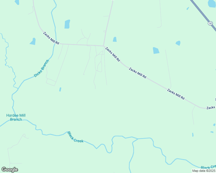 map of restaurants, bars, coffee shops, grocery stores, and more near 3315 Zacks Mill Road in Angier