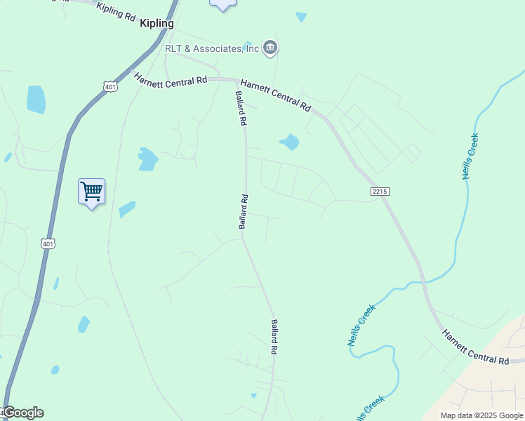 map of restaurants, bars, coffee shops, grocery stores, and more near 53 Riverstone Drive in Fuquay-Varina