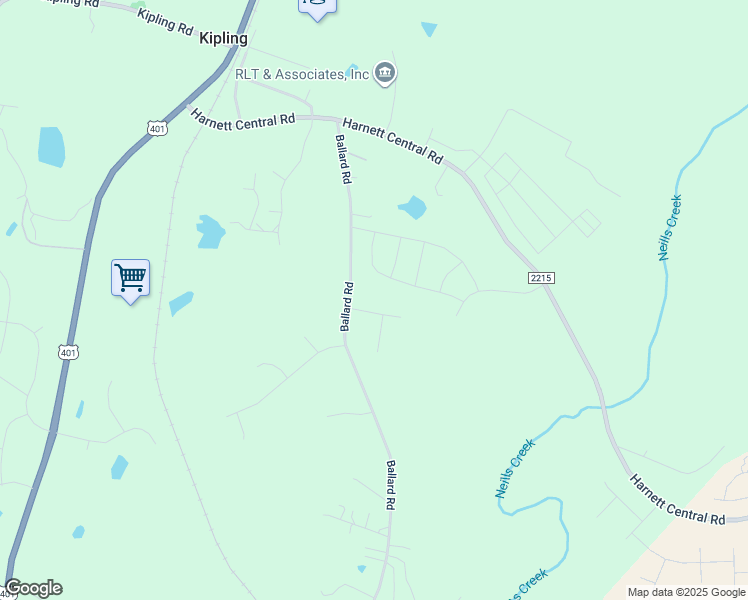 map of restaurants, bars, coffee shops, grocery stores, and more near 53 Riverstone Drive in Fuquay-Varina