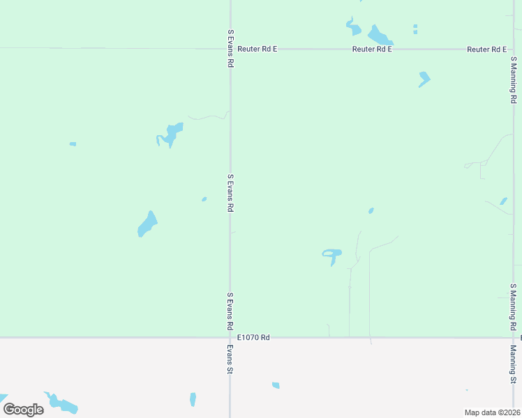map of restaurants, bars, coffee shops, grocery stores, and more near 6800 South Evans Road in El Reno