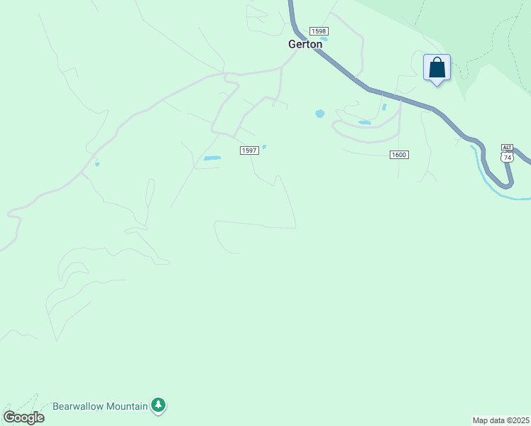 map of restaurants, bars, coffee shops, grocery stores, and more near in Gerton