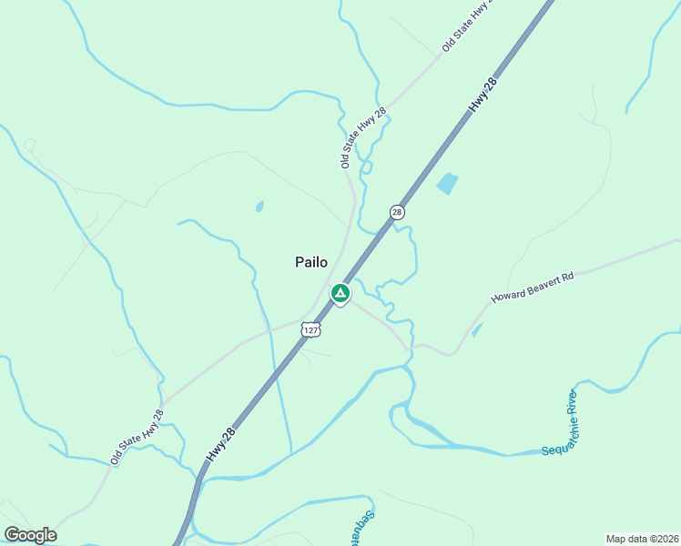 map of restaurants, bars, coffee shops, grocery stores, and more near 23921 U.S. 127 in Dunlap