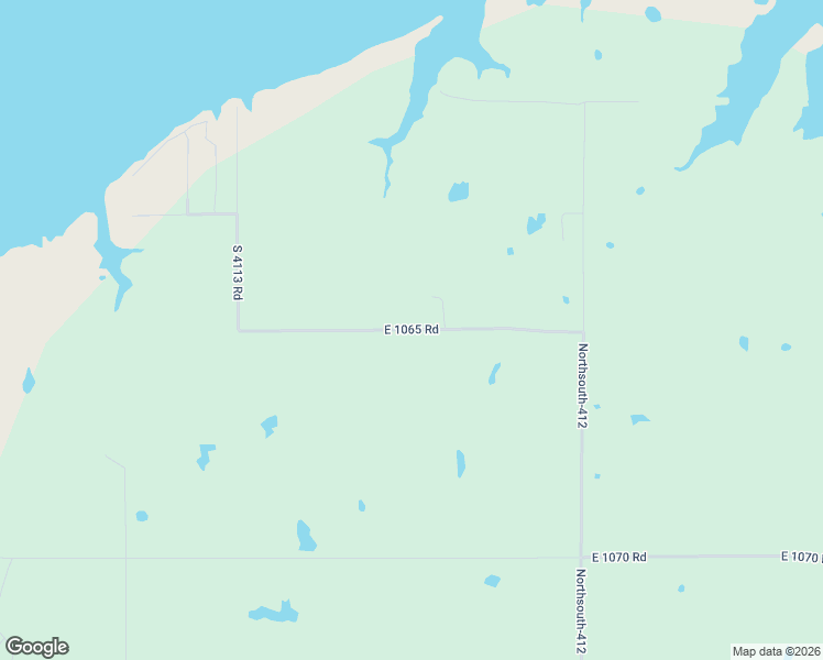 map of restaurants, bars, coffee shops, grocery stores, and more near 411719 East 1065 Road in Checotah