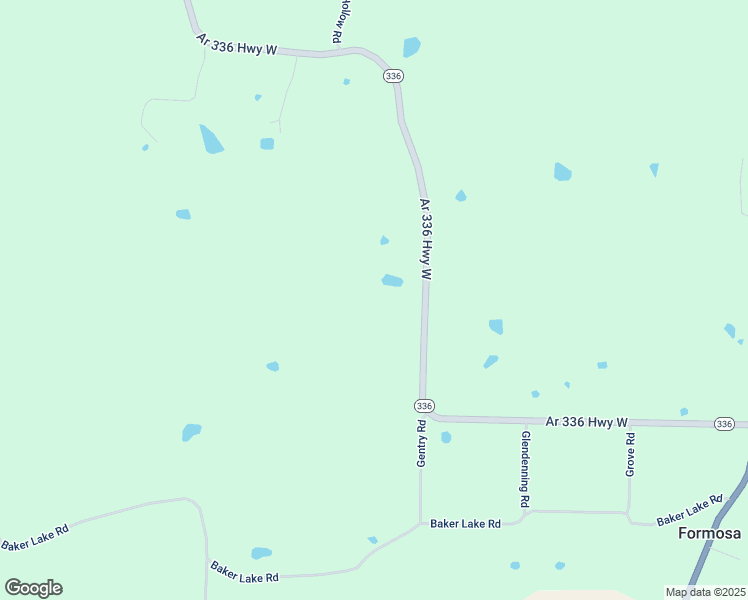 map of restaurants, bars, coffee shops, grocery stores, and more near 10224 Ar 336 Highway West in Clinton