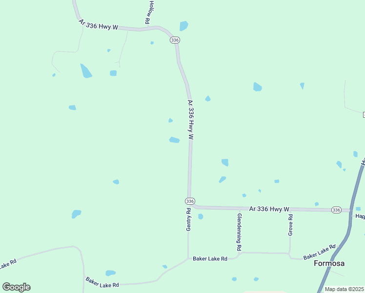 map of restaurants, bars, coffee shops, grocery stores, and more near 10224 Ar 336 Highway West in Clinton