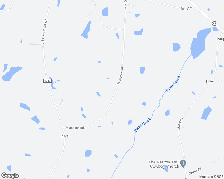 map of restaurants, bars, coffee shops, grocery stores, and more near 581 Montague Road in Angier