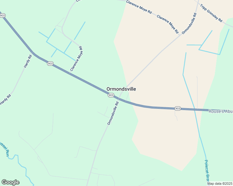 map of restaurants, bars, coffee shops, grocery stores, and more near 2983 Ormondsville Road in Ayden