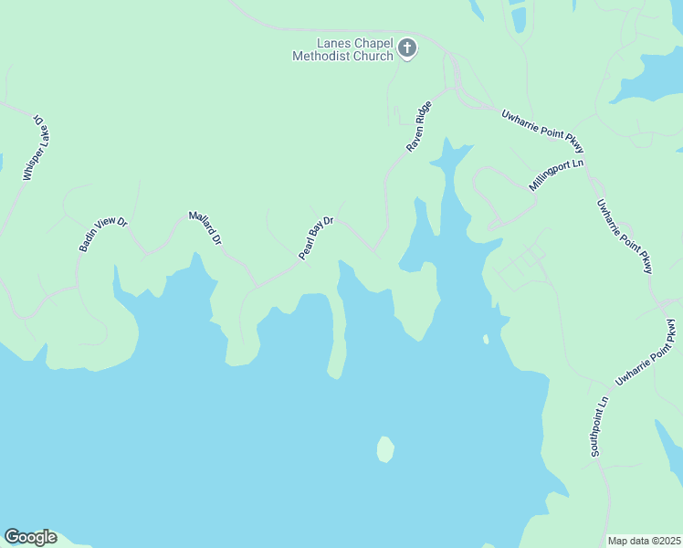 map of restaurants, bars, coffee shops, grocery stores, and more near 163 Futrell Landing in New London