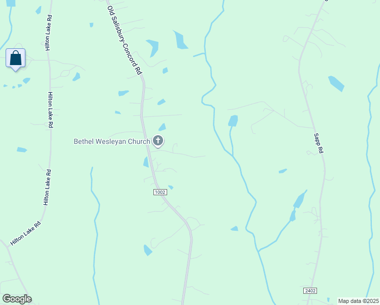 map of restaurants, bars, coffee shops, grocery stores, and more near 4006 Old Salisbury-Concord Road in Concord