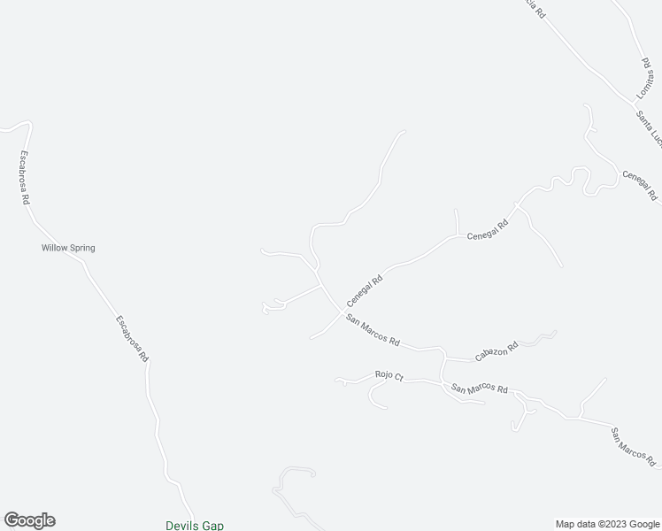 map of restaurants, bars, coffee shops, grocery stores, and more near 12440 San Marcos Road in Atascadero