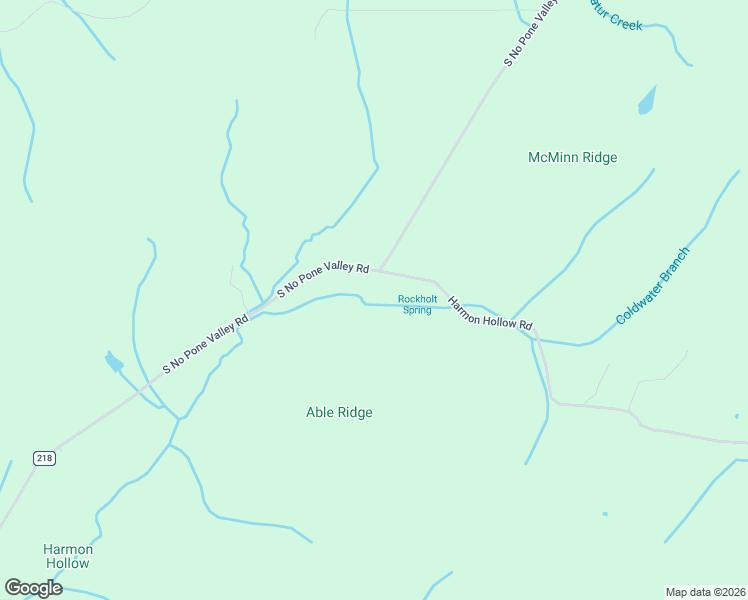 map of restaurants, bars, coffee shops, grocery stores, and more near 9900 South No Pone Valley Road in Decatur