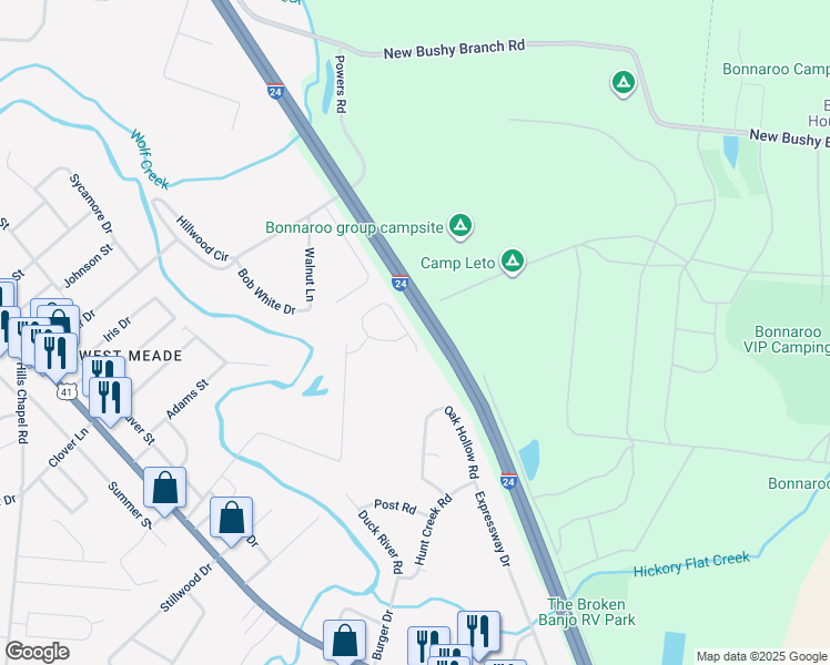 map of restaurants, bars, coffee shops, grocery stores, and more near 652 Shelton Road in Manchester