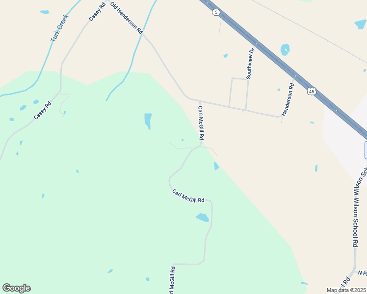 map of restaurants, bars, coffee shops, grocery stores, and more near 1483-2117 Carl McGill Road in Pinson